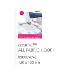Cercle à broder PFAFF 150x150 ALL FABRIC HOOP