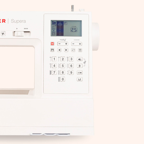 Machine à coudre Supera F687C
